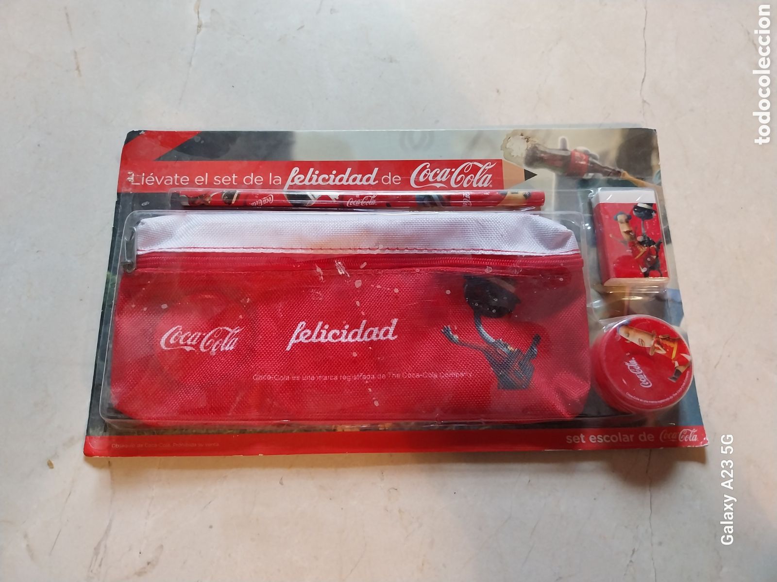 Coleccionismo: SET DE LA FELICIDAD DE COCA COLA - Foto 1