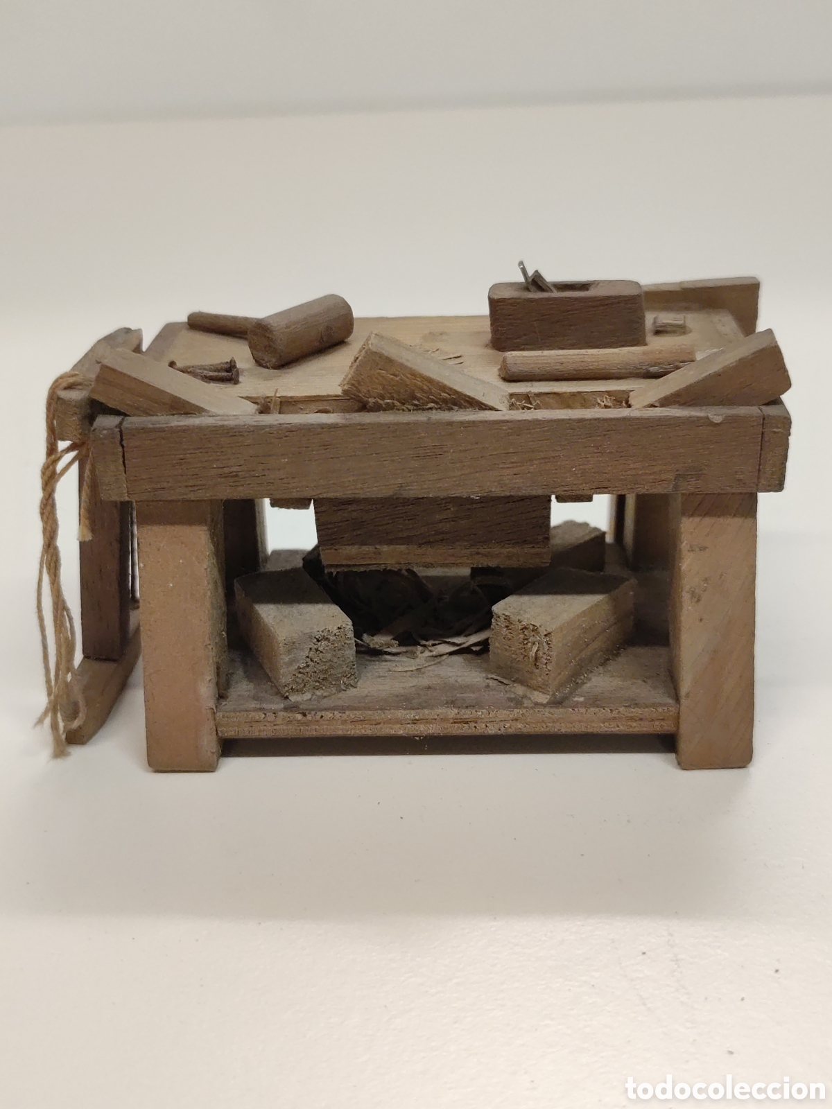 Coleccionismo: Banco carpintero miniatura - Foto 3