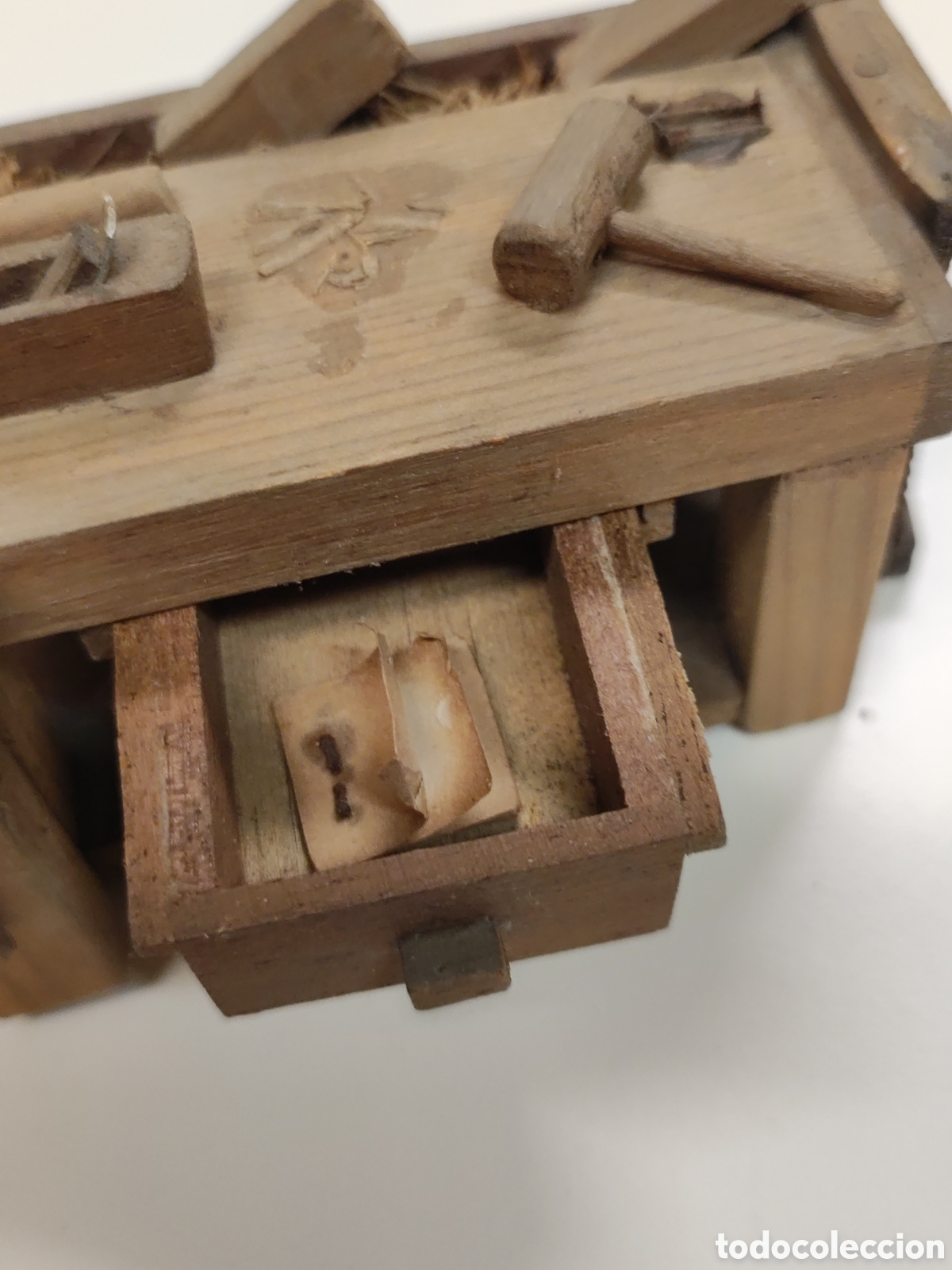 Coleccionismo: Banco carpintero miniatura - Foto 6
