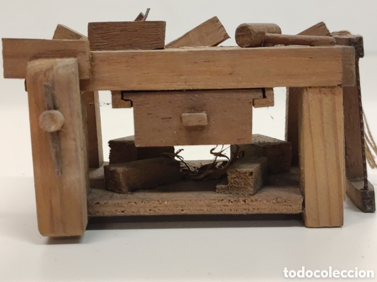 Coleccionismo: Banco carpintero miniatura - Foto 7