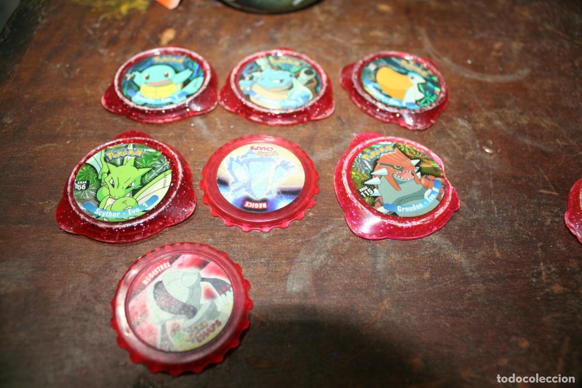 Coleccionismo: TAZOS POKEMON CHAPAS - Foto 1