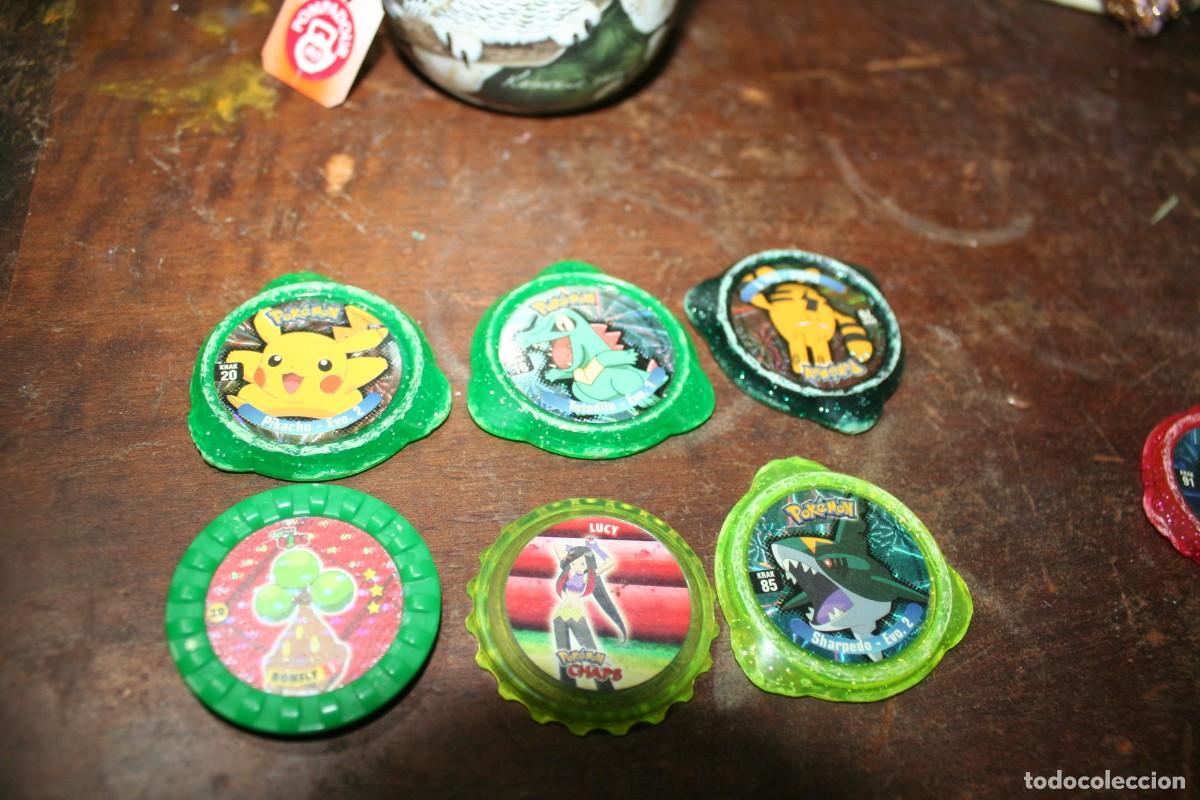 Coleccionismo: TAZOS POKEMON CHAPAS - Foto 1