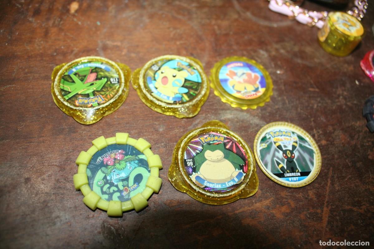 Coleccionismo: TAZOS POKEMON CHAPAS - Foto 2