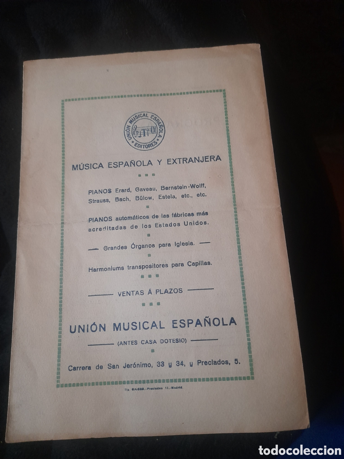 Coleccionismo: Antiguo programa del Teatro Price, 1 de marzo de 1918 - Foto 5