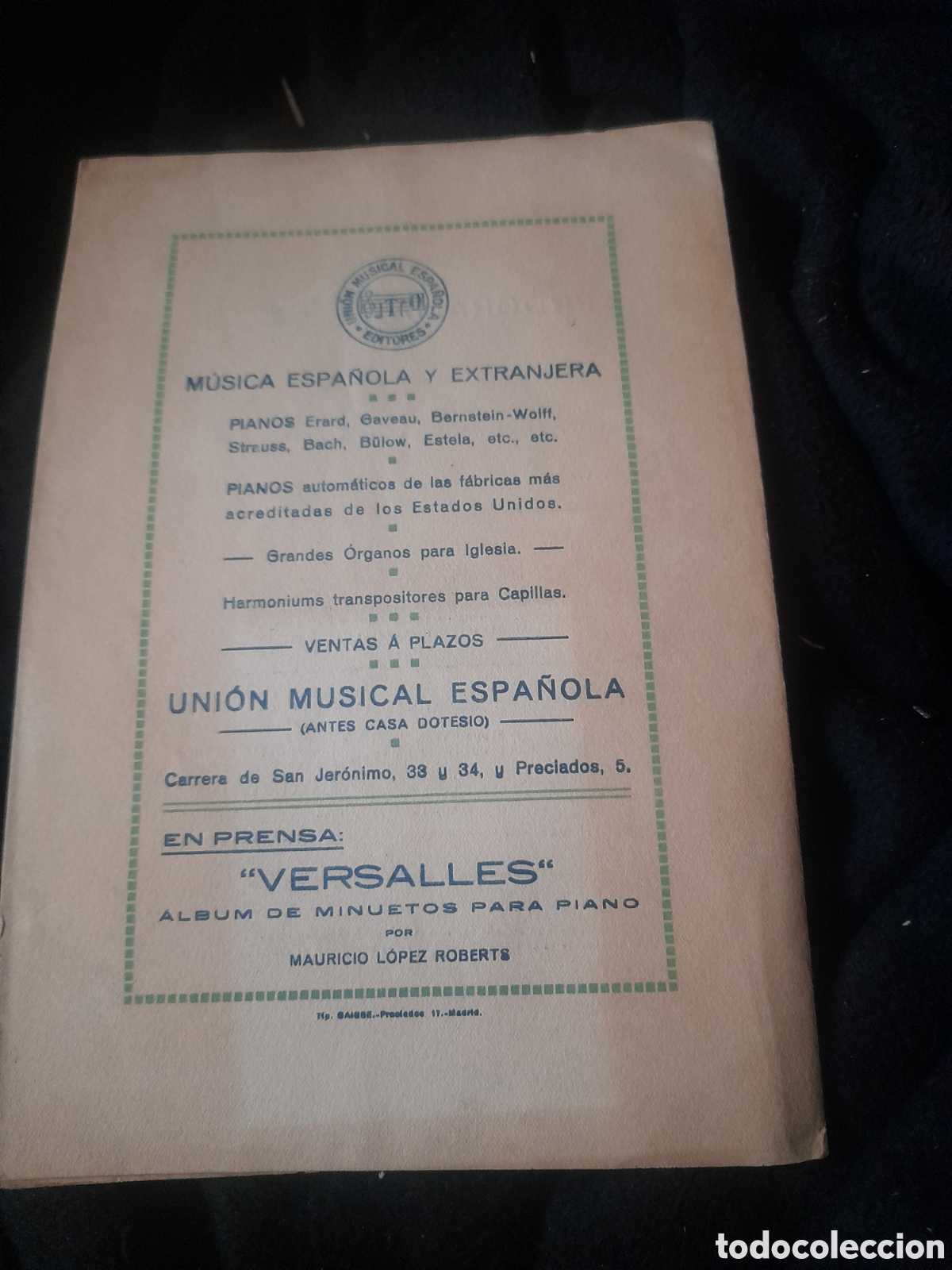 Coleccionismo: Antiguo programa del Teatro Price de 12 de Marzo de 1918 - Foto 4