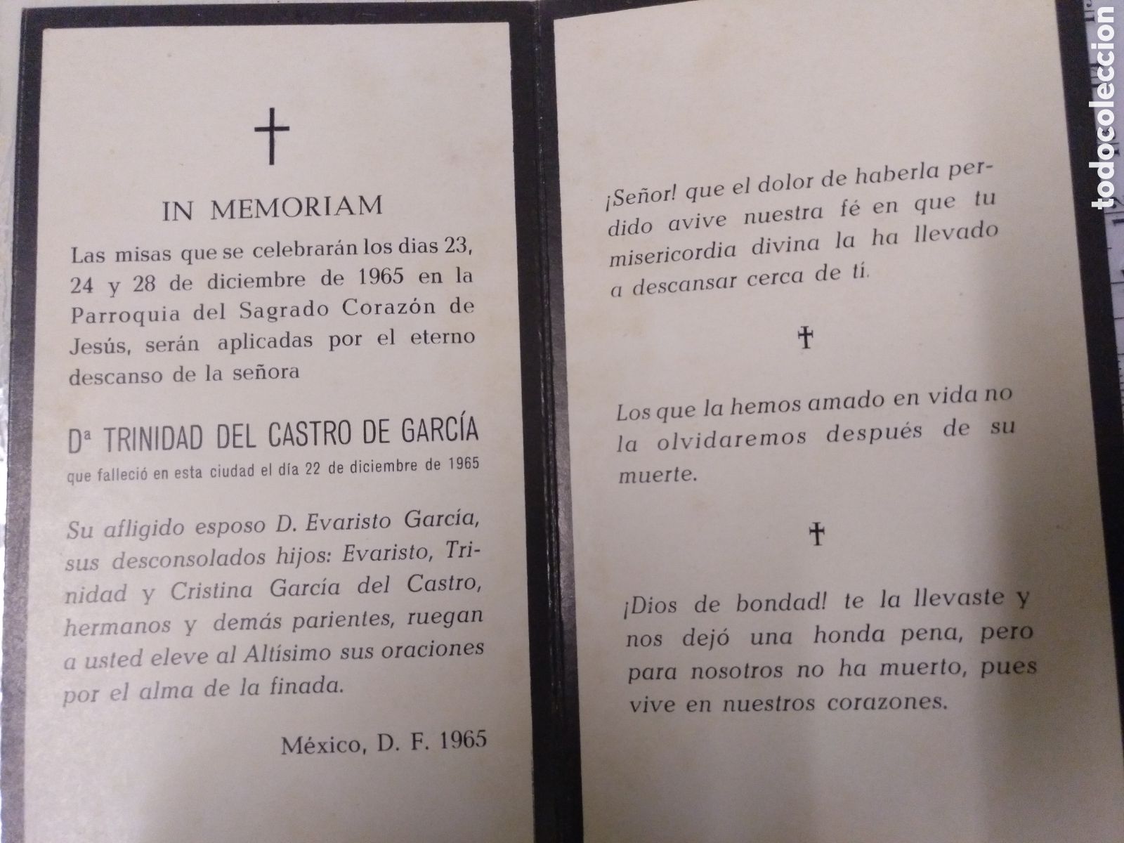 Coleccionismo: 10 RECORDATORIOS DE DIFUNTOS - Foto 3
