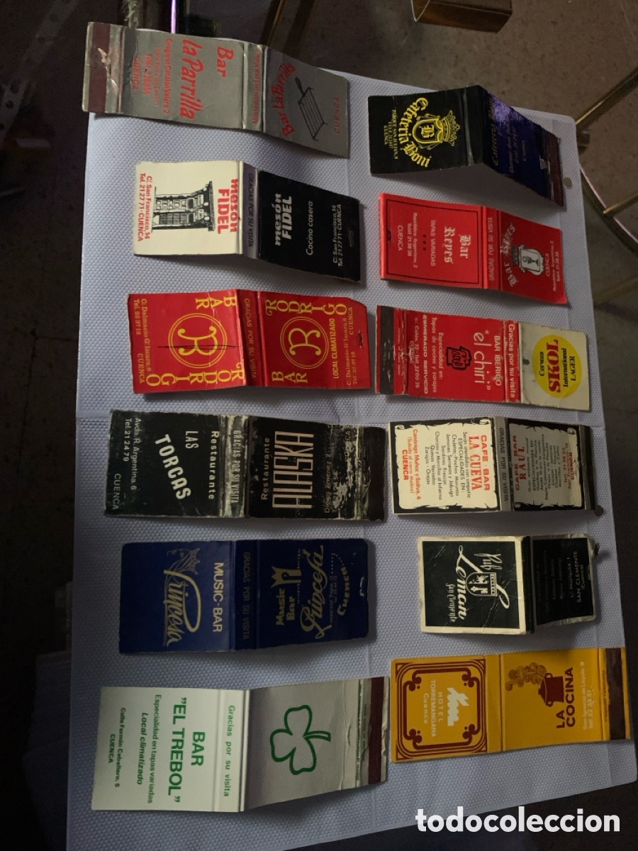 Cajas de cerillas de cuenca