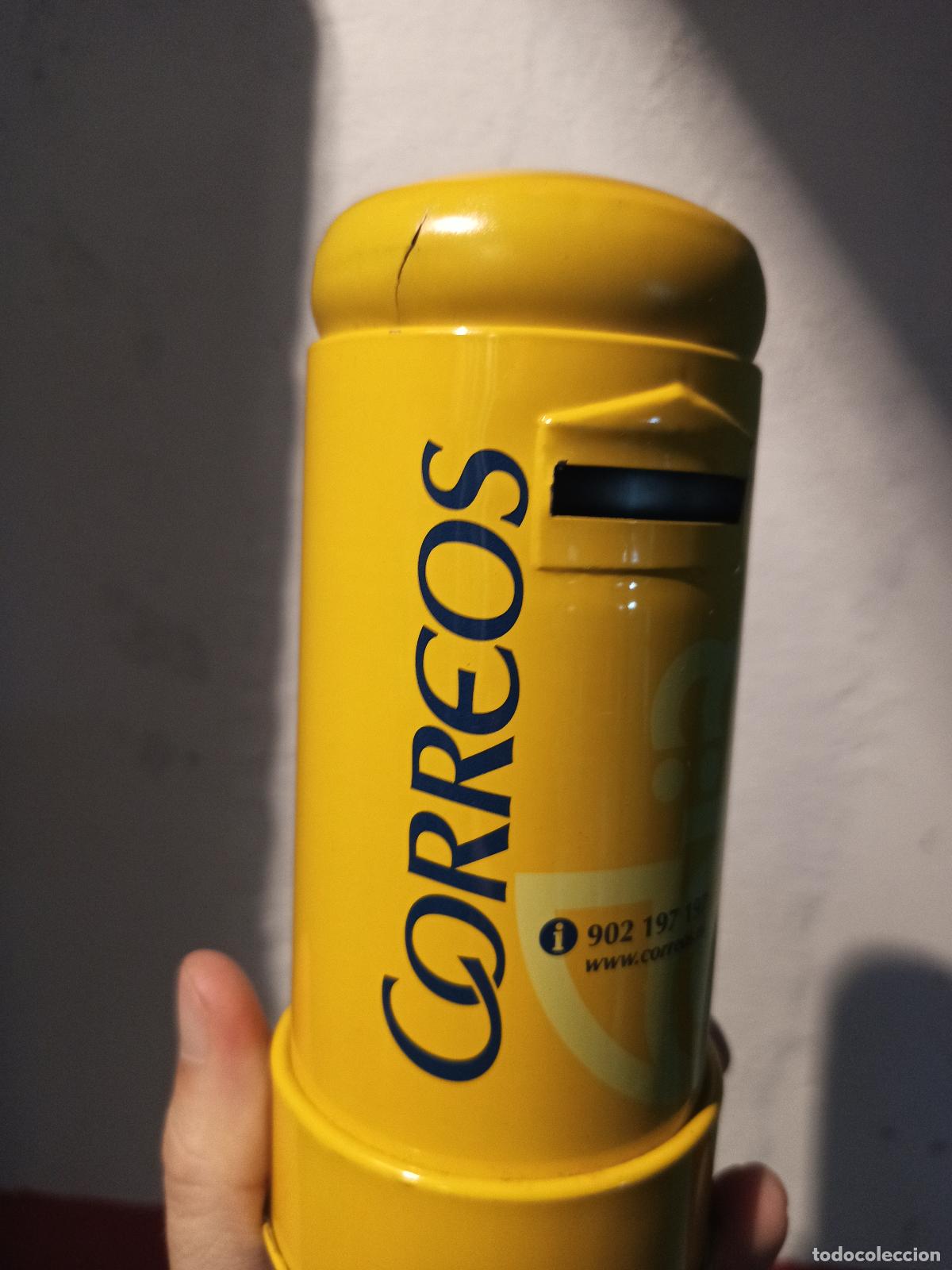 Coleccionismo: HUCHA METAL CORREOS - Foto 2