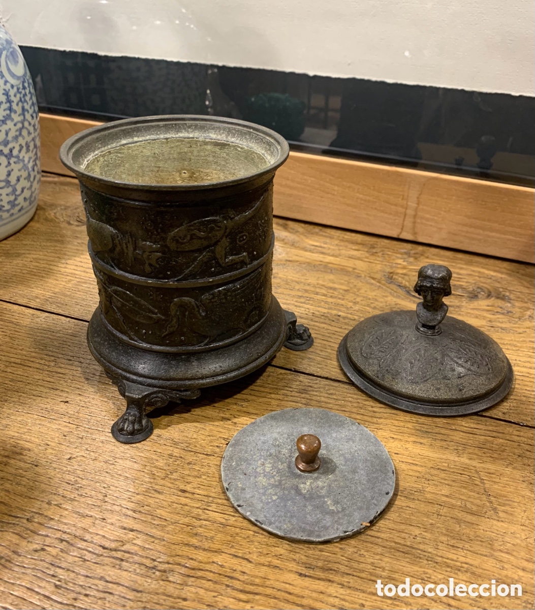 Coleccionismo: Tarro de Tabaco. Inglaterra.1800 - Foto 9