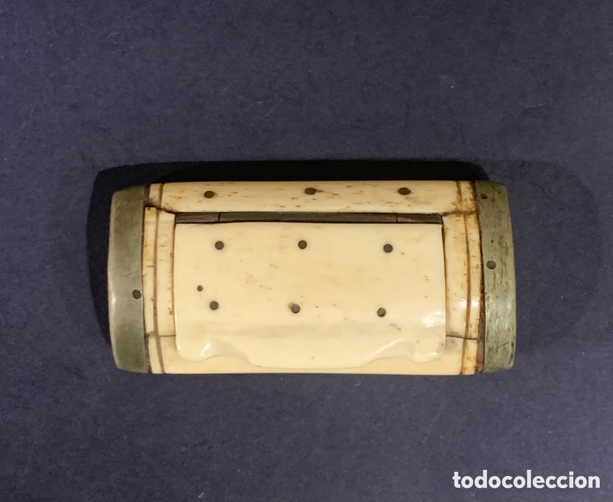 Coleccionismo: Caja de rap&eacute;. S. XIX - Foto 3