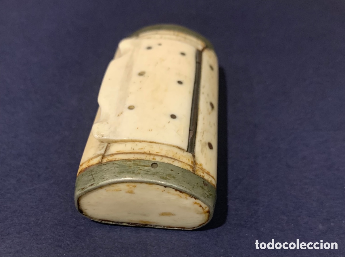 Coleccionismo: Caja de rap&eacute;. S. XIX - Foto 4