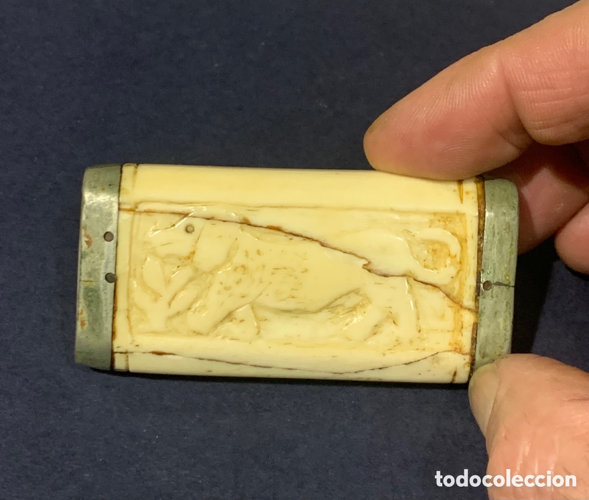 Coleccionismo: Caja de rap&eacute;. S. XIX - Foto 7
