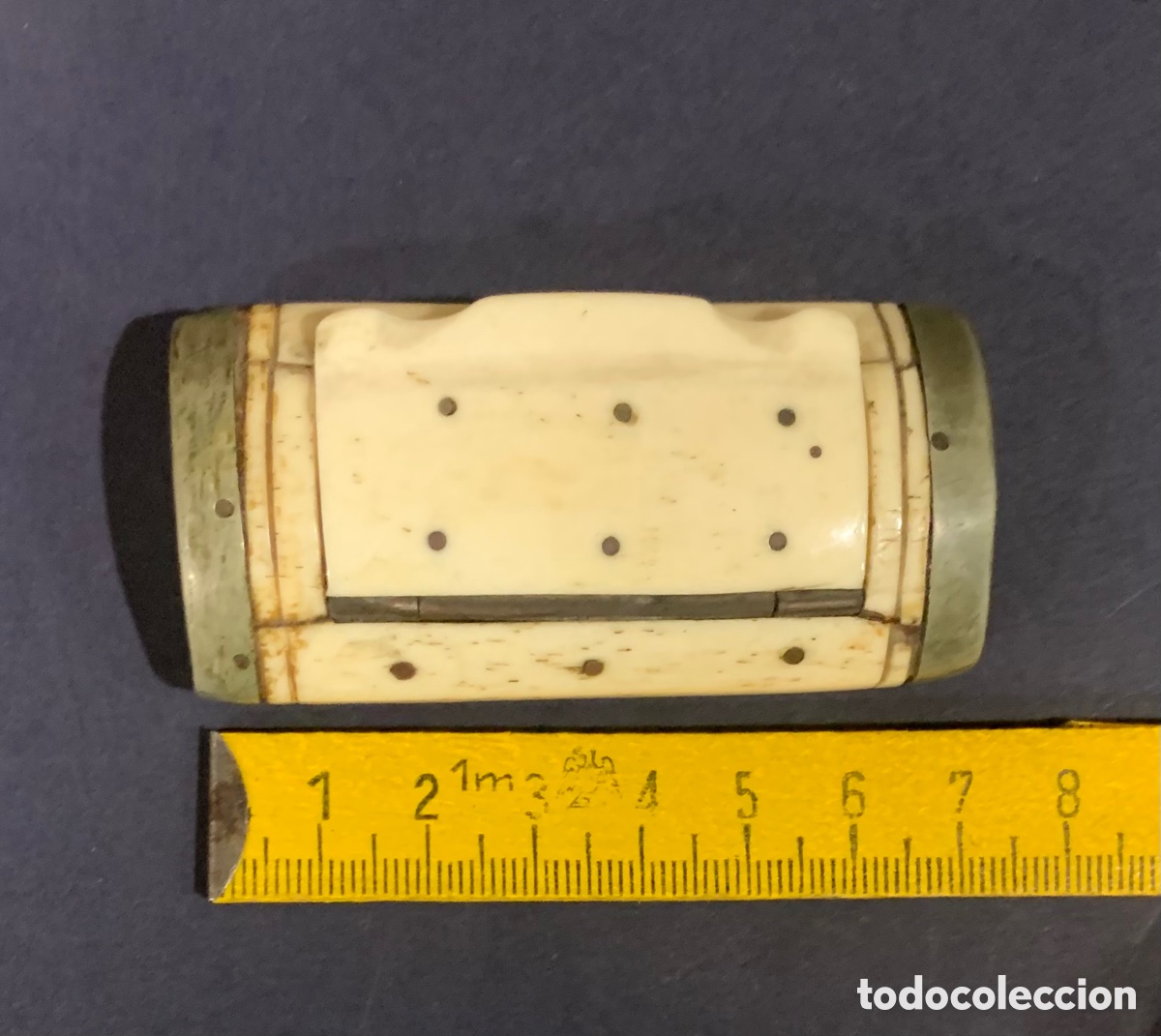 Coleccionismo: Caja de rap&eacute;. S. XIX - Foto 10