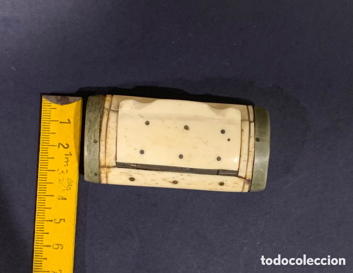 Coleccionismo: Caja de rap&eacute;. S. XIX - Foto 11