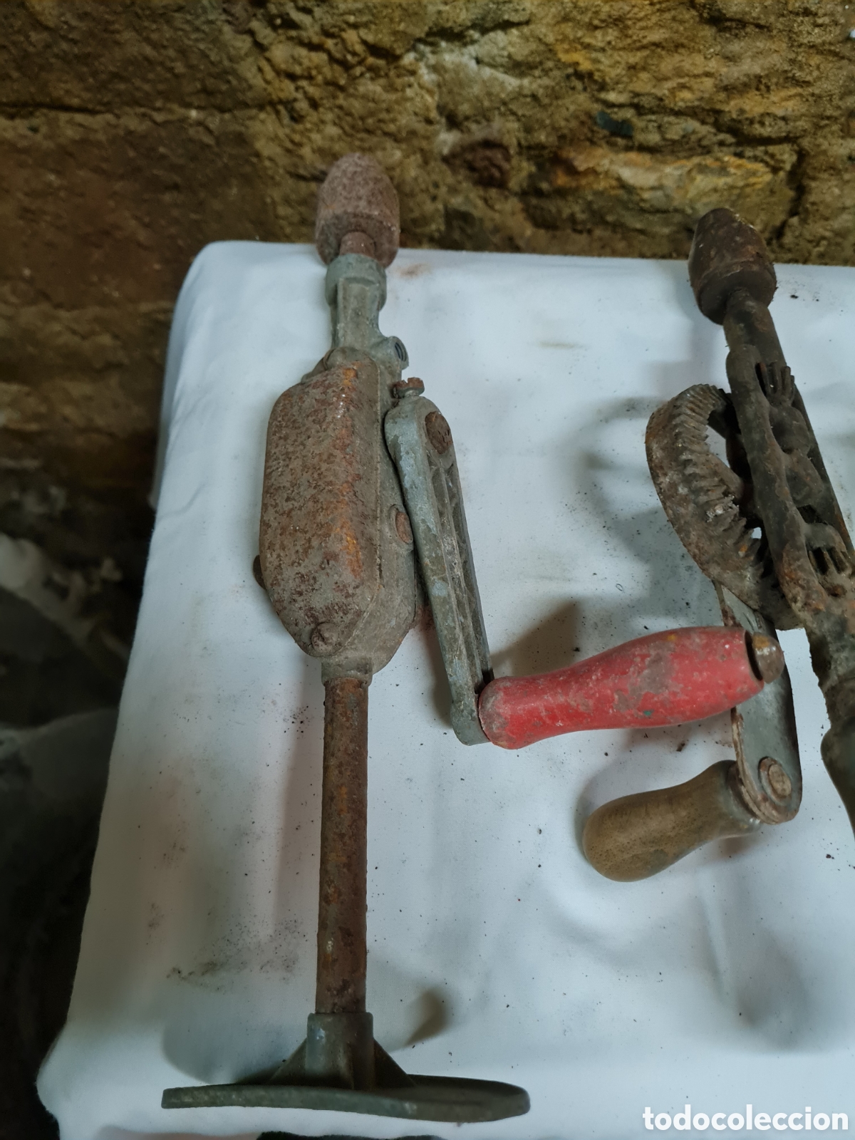 Coleccionismo: Taladros antiguos manuales - Foto 2