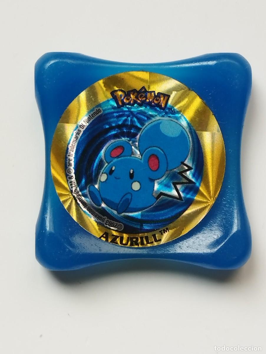 Collezionismo: TAZOS WAPS POK&Eacute;MON NINTENDO 2003 TAZO CAPS POGS LASER KAPS AZURILL