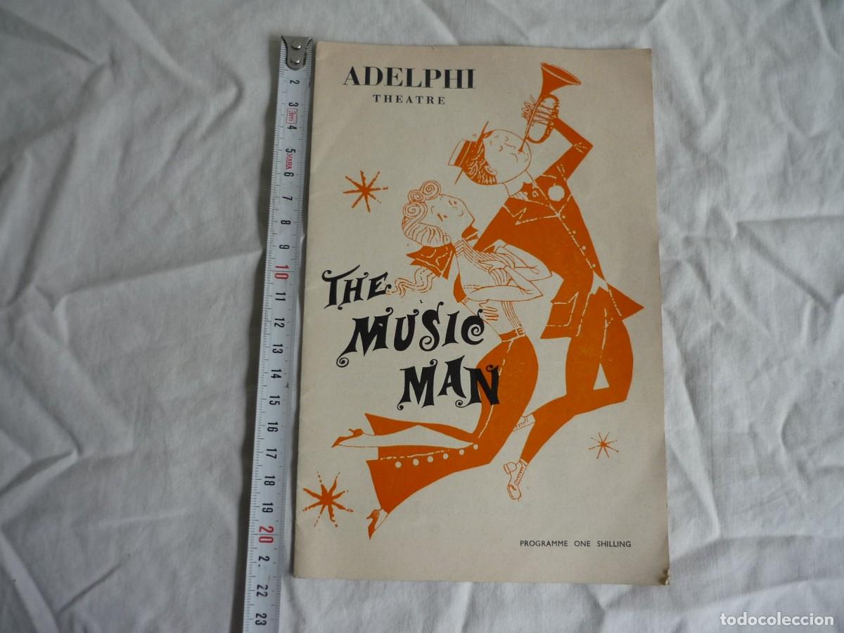 Coleccionismo: Programa Teatro Adelphi The Music Man 1961 Londres - Foto 3