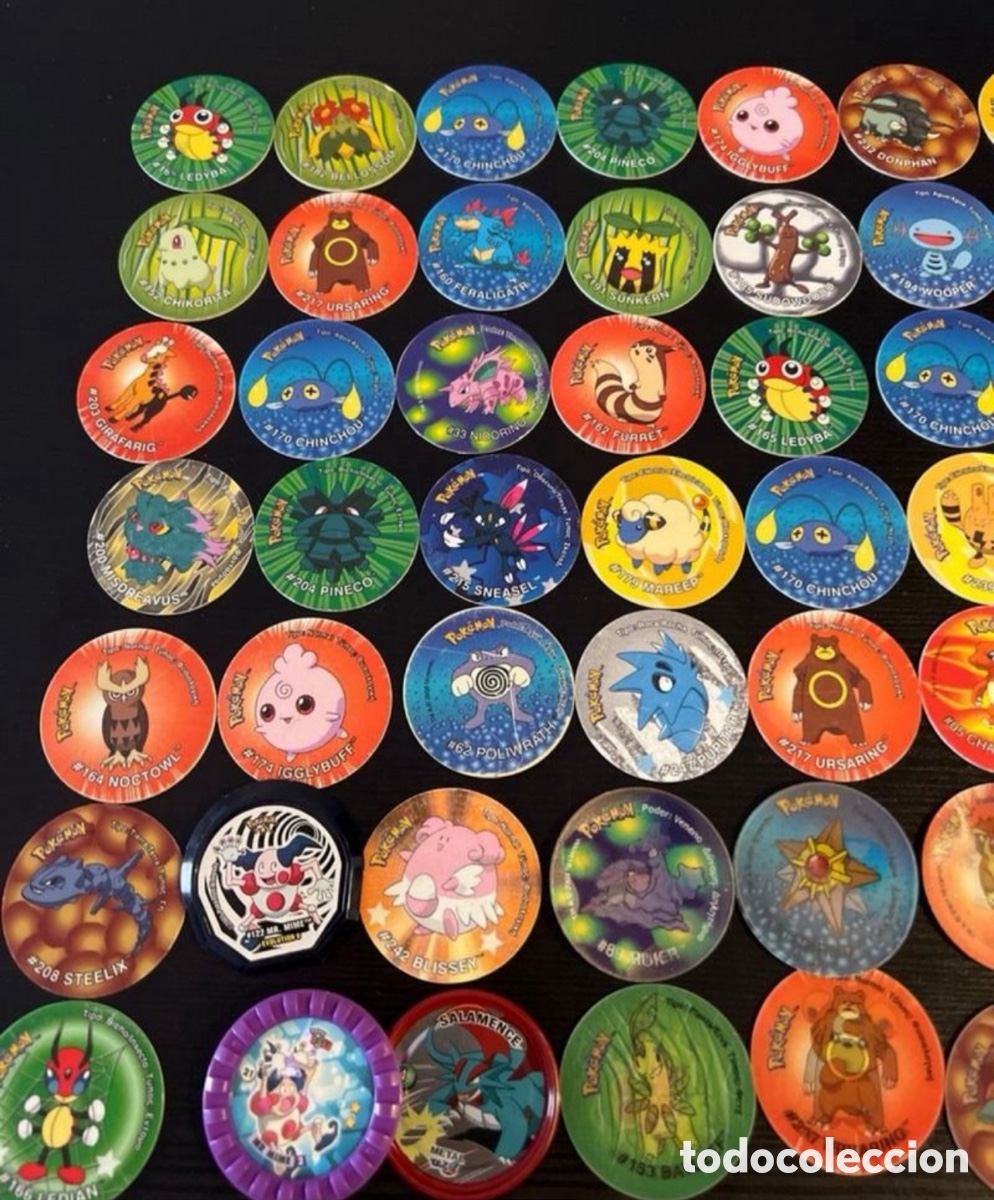 tazos pokemon - Buy Other collectible objects on todocoleccion