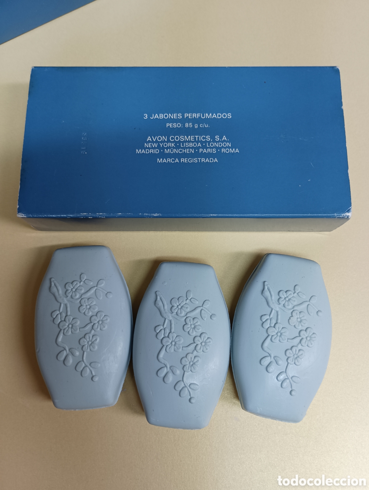 Coleccionismo: Caja 3 jabones Avon - Foto 4