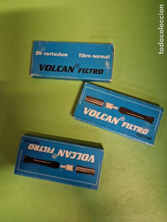 Colecionismo: LOTE VOLCAN FILTRO.