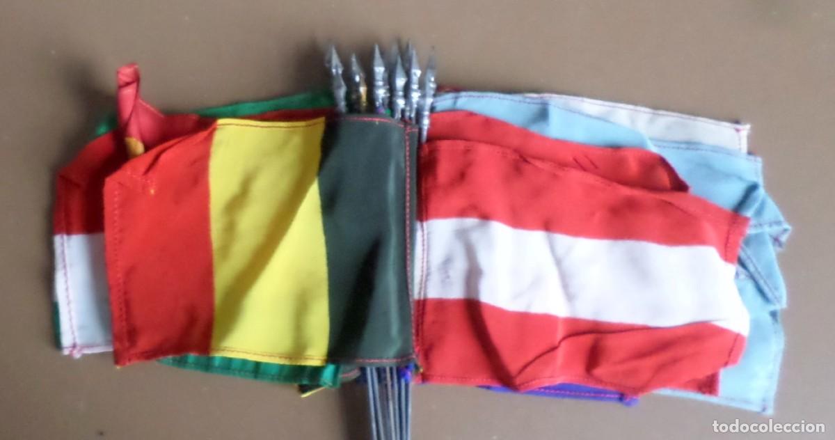 Coleccionismo: 16 banderas antiguas - Foto 3