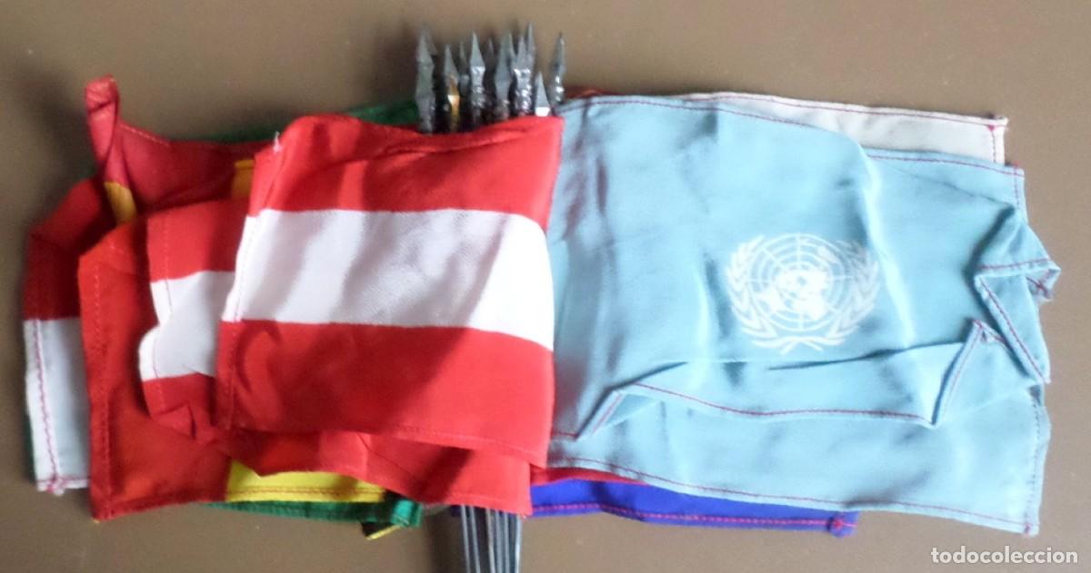 Coleccionismo: 16 banderas antiguas - Foto 4