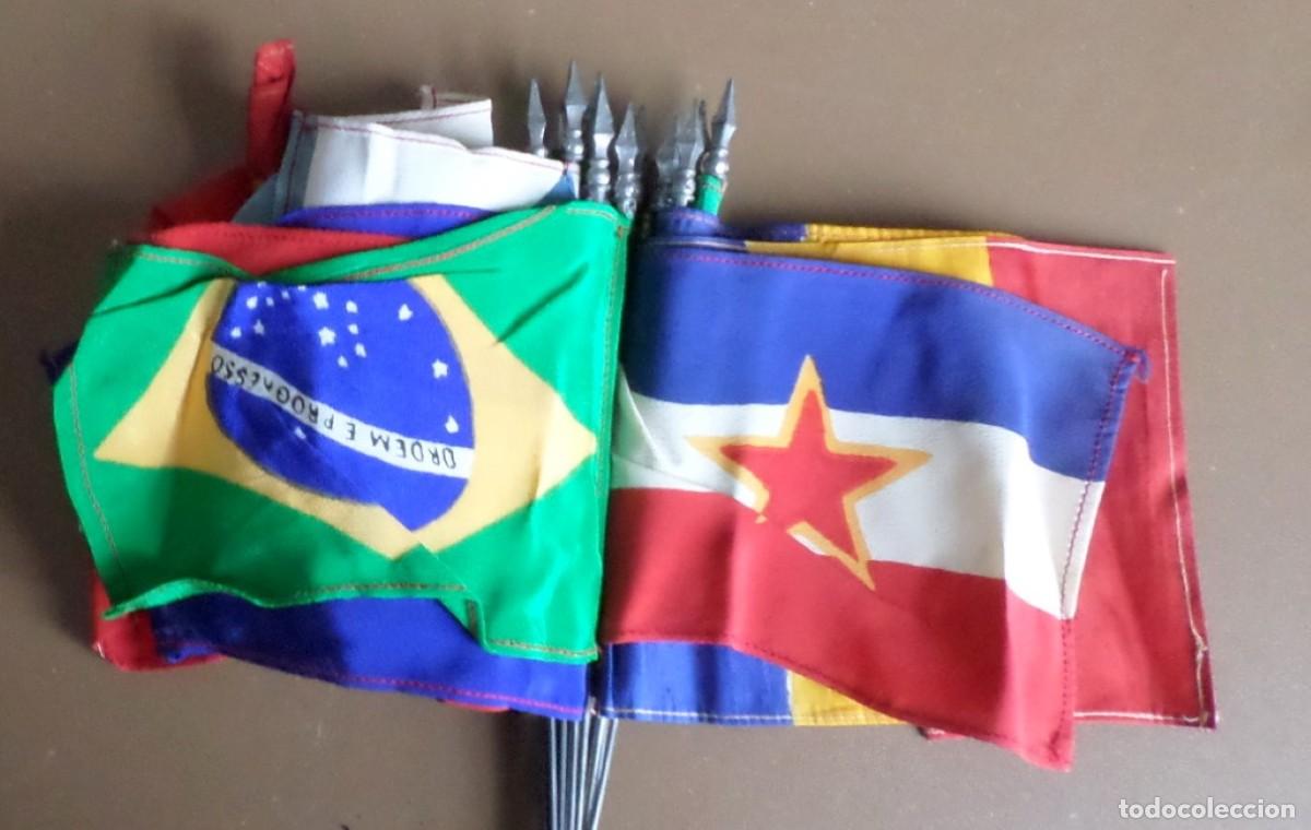 Coleccionismo: 16 banderas antiguas - Foto 7