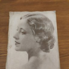 Coleccionismo: MARÍA ANTONIA VILASECA.”MARCIA”. PROGRAMA TEATRO BARCELONA.RECITAL POÉTICO.AÑO 1934.