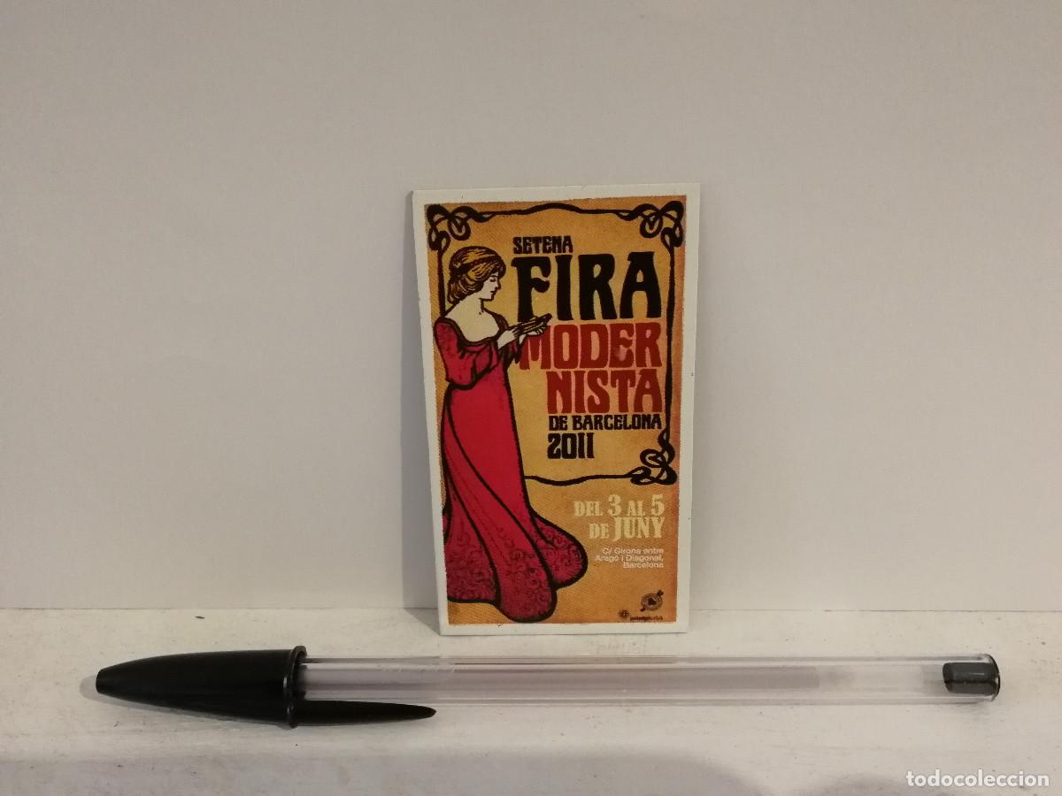 Coleccionismo: IMAN PARA NEVERA - SETENA FIRA MODERNISTA DE BARCELONA - IMANES