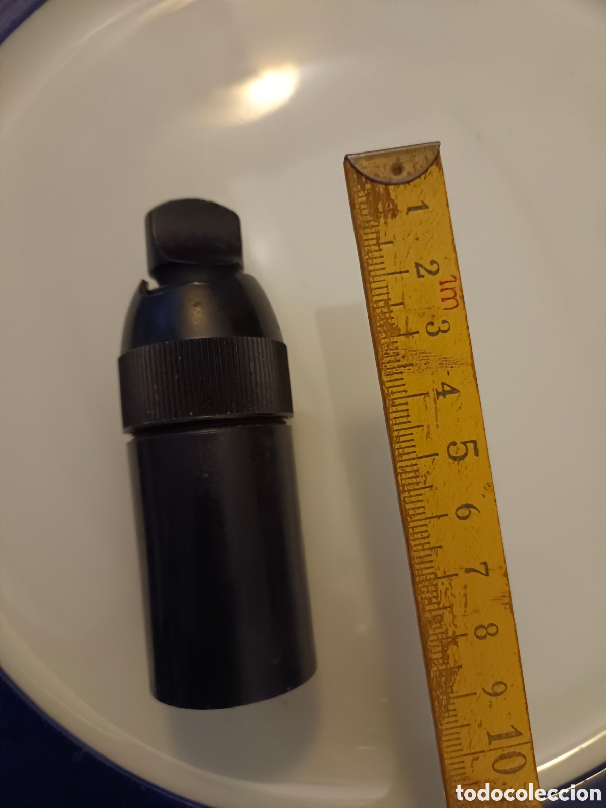 Coleccionismo: Frasquito antiguo para yodo - Foto 2