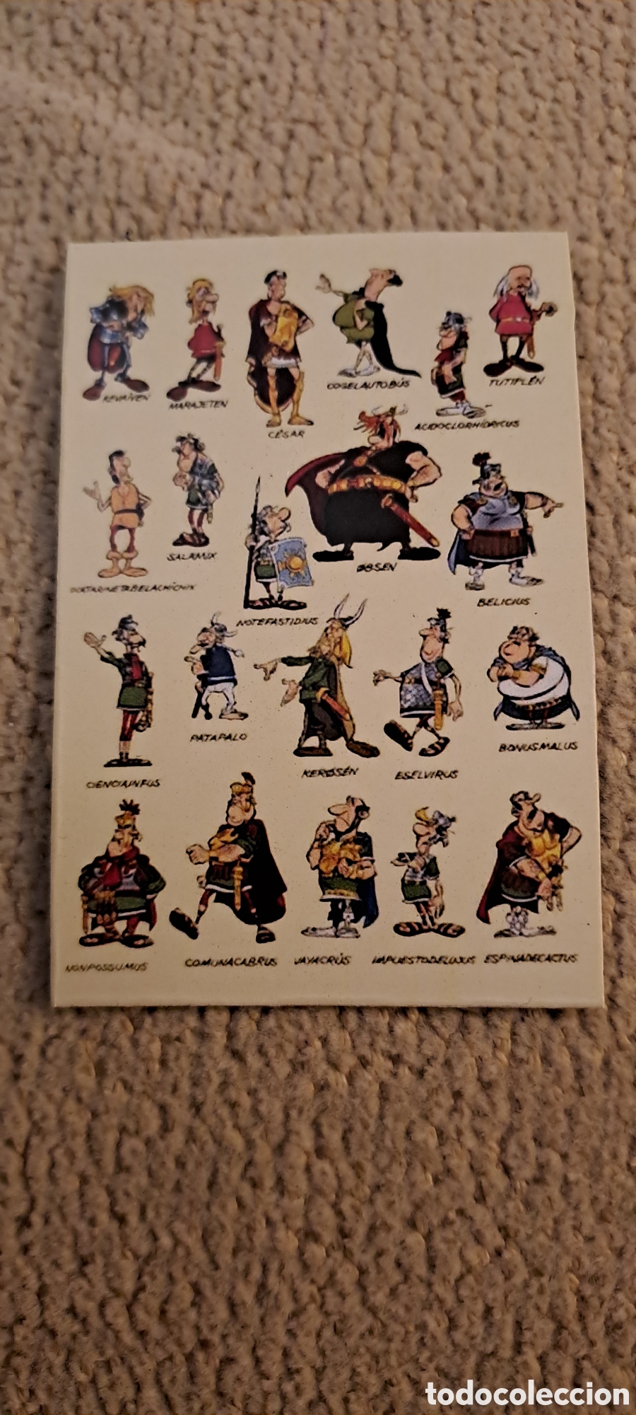 Coleccionismo: PRECIOSO IMAN NEVERA PERSONAJES LOS ROMANOS ASTERIX Y OBELIX