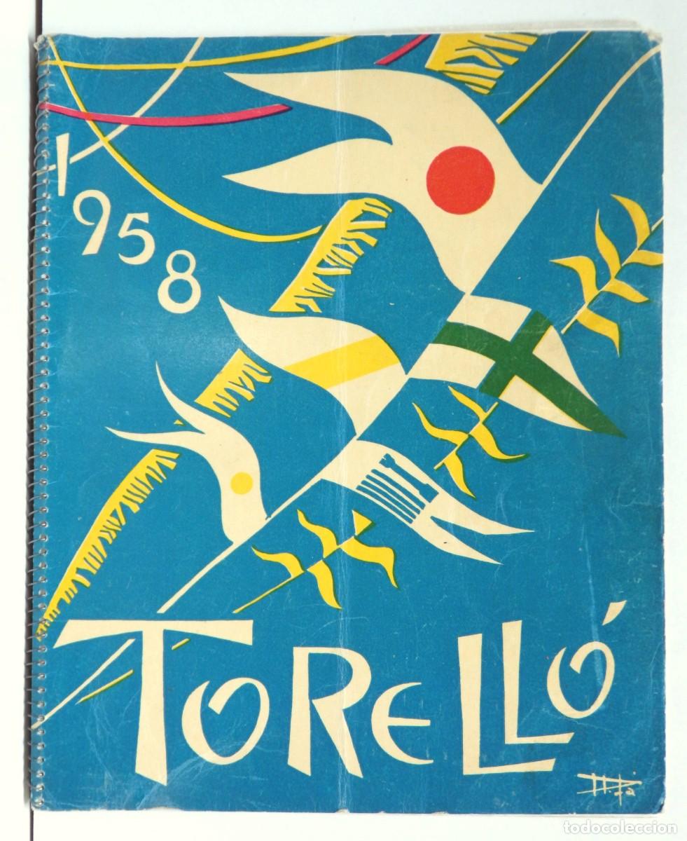 Collecting paper: Torell&oacute; Programa Fiestas San Feliu 1958