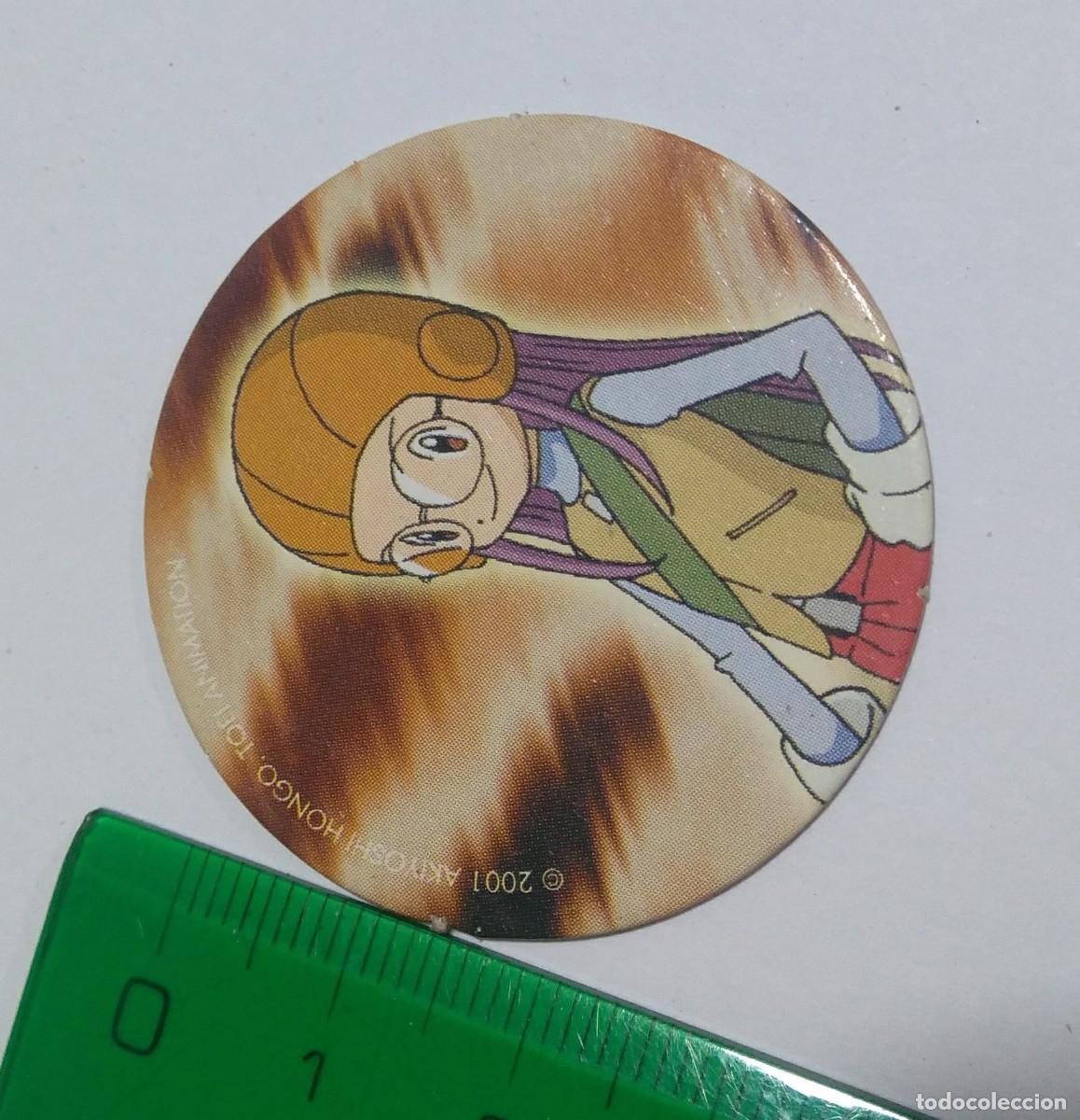 Coleccionismo: disco promocional quesos BABYBEL Tazo Cap Digimon 02 - yolei carton