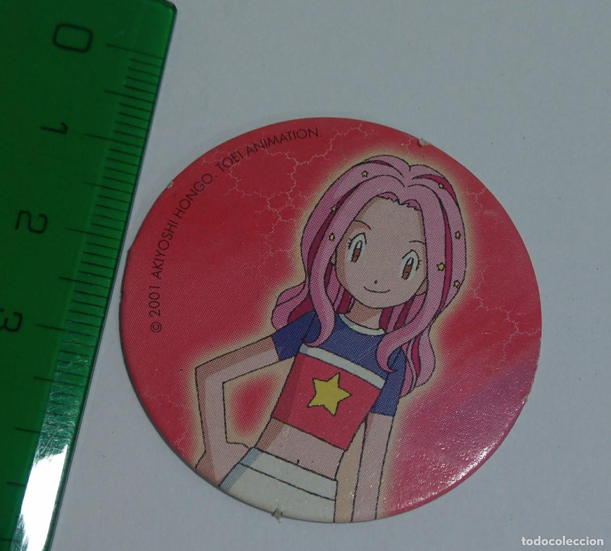 Coleccionismo: disco promocional quesos BABYBEL Tazo Cap Digimon 02 carton