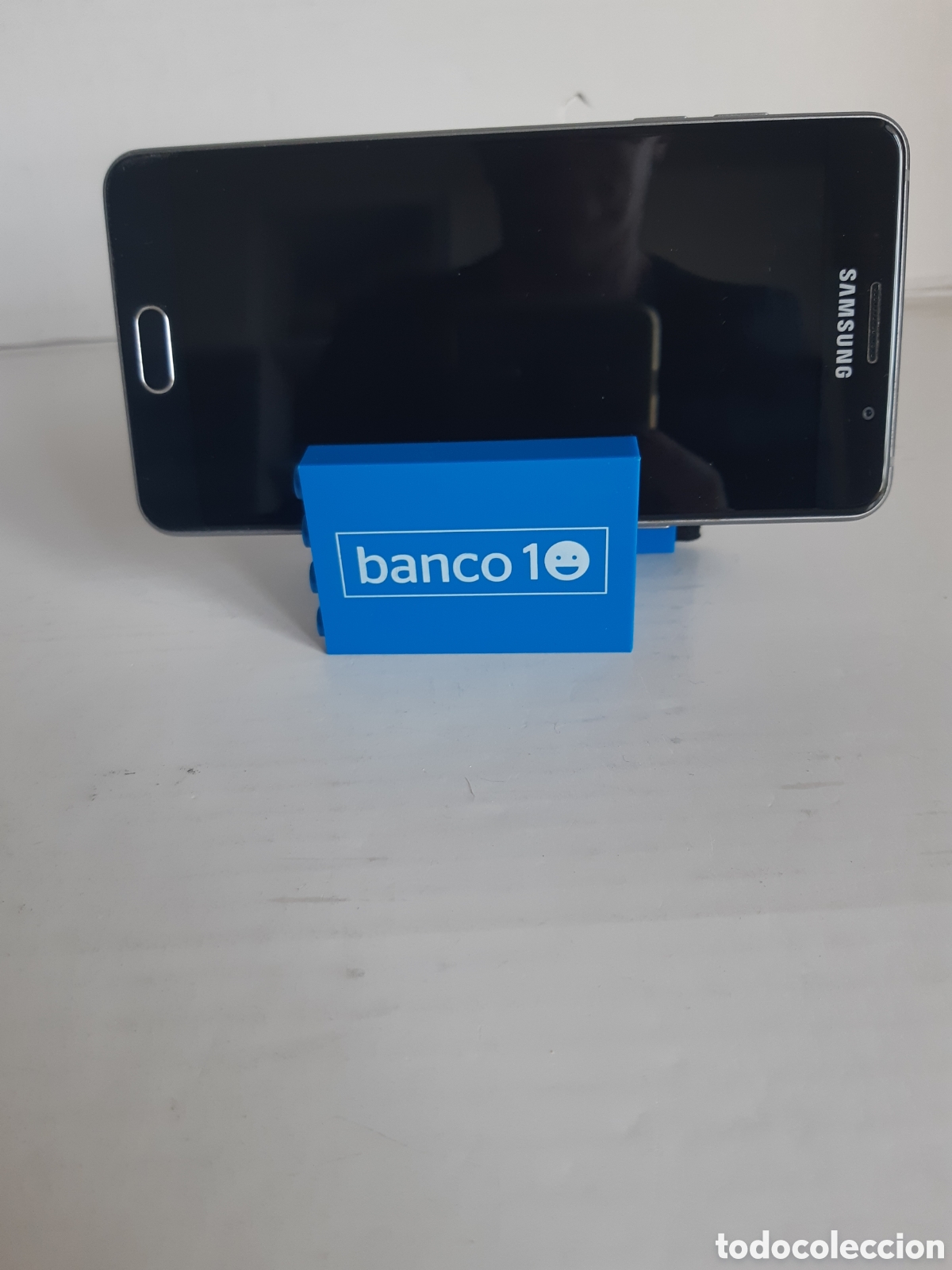 Coleccionismo: Soporte para m&oacute;vil banco 10 - Foto 5