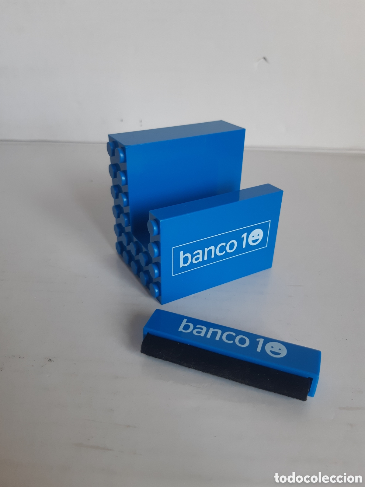 Coleccionismo: Soporte para m&oacute;vil banco 10 - Foto 2