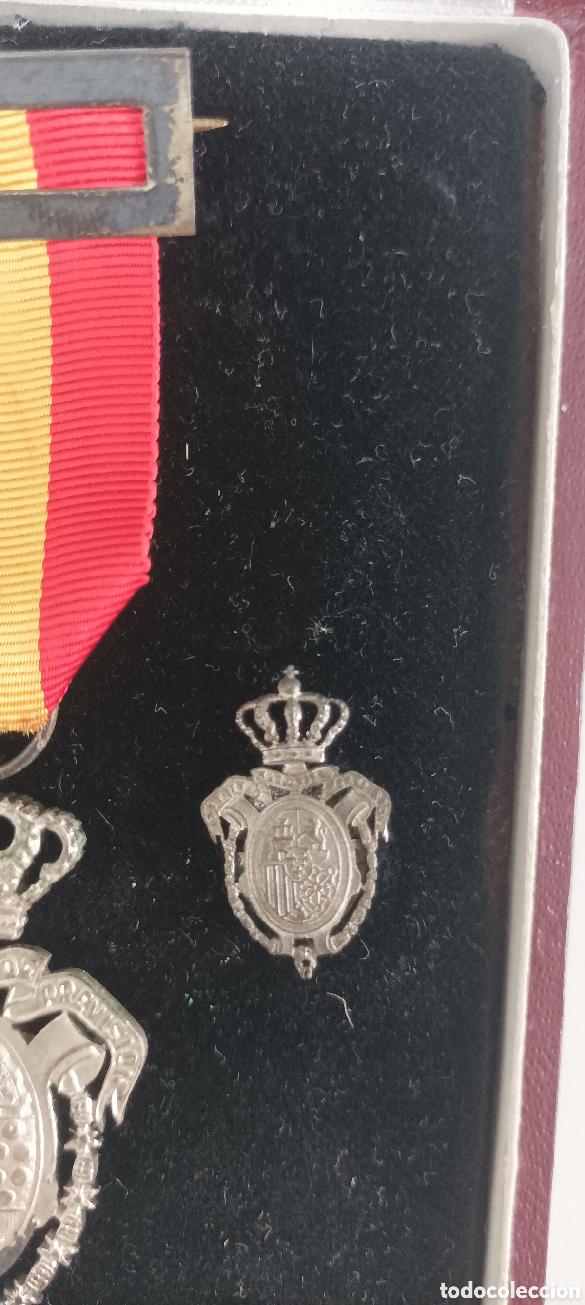 Coleccionismo: MEDALLA DEL INSTITUTO NACIONAL DE PREVISI&Oacute;N 1908 - Foto 6