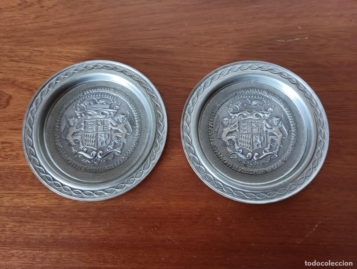 Coleccionismo: VASOS, COPAS, PLATILLOS DE ZINC - Foto 17