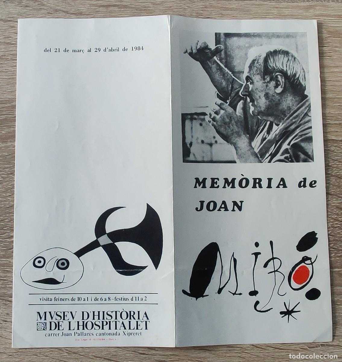Coleccionismo: Triptico. En Memoria a Joan Miro. - Foto 3