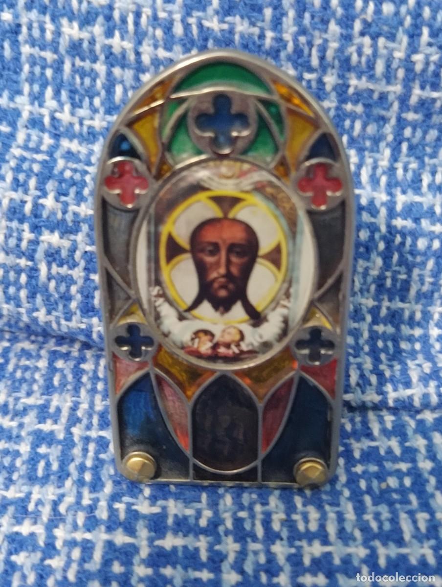 Coleccionismo: Vidriera santa faz - Foto 1