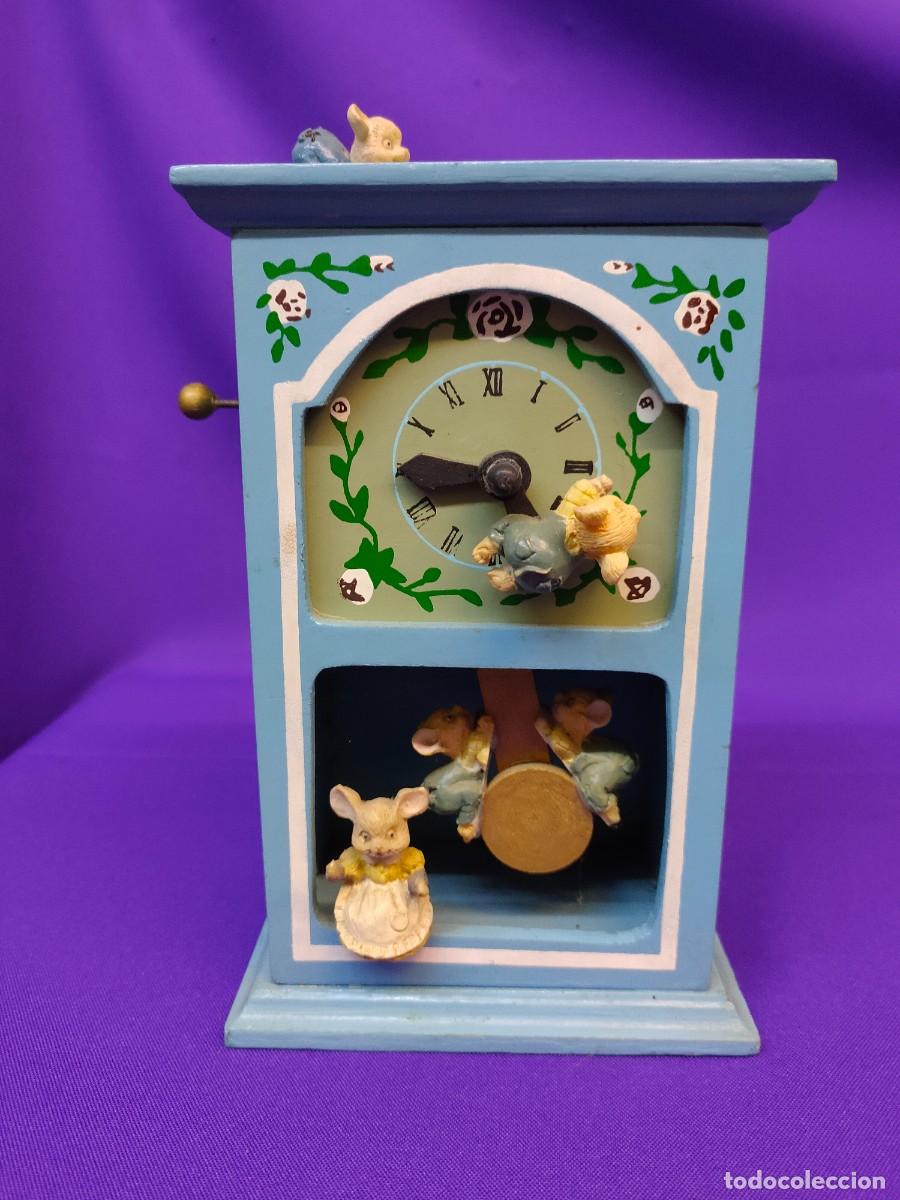 reloj ratón antiguo, pieza única de colección, - Compra venta en ...