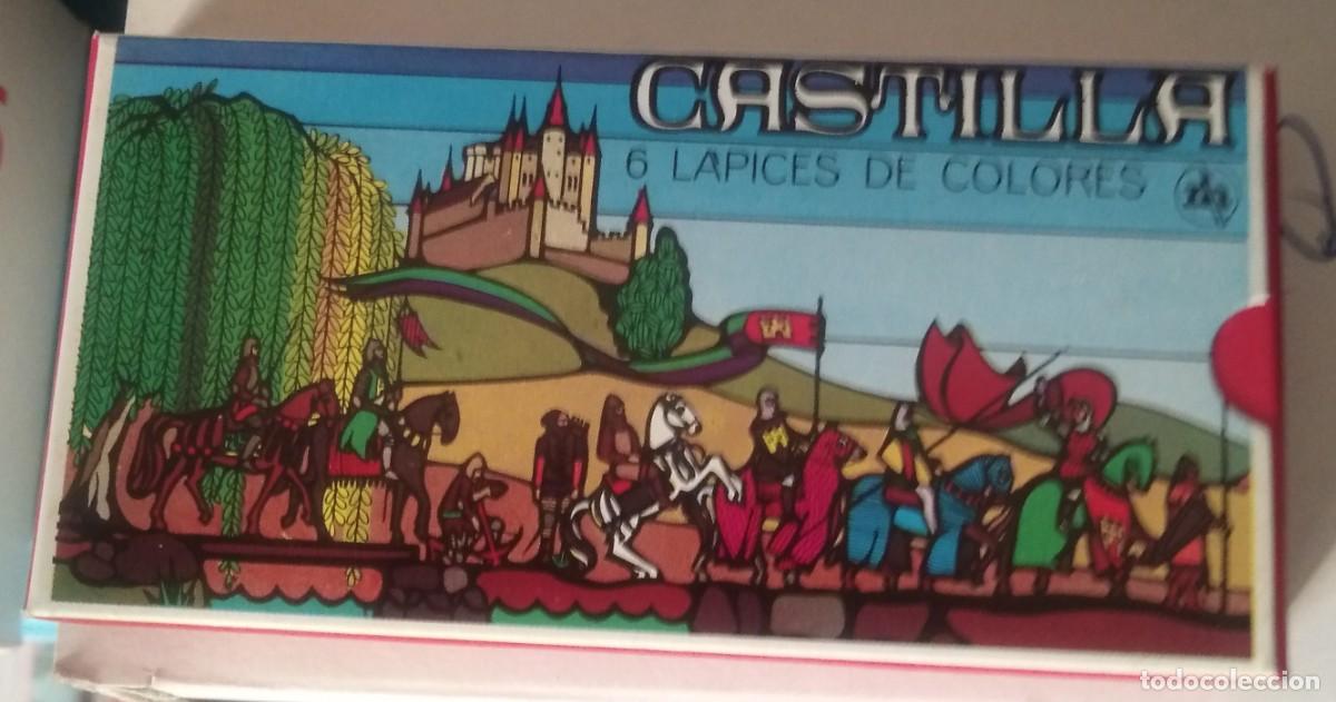 Coleccionismo: Caja l&aacute;pices Castilla nueva sin uso