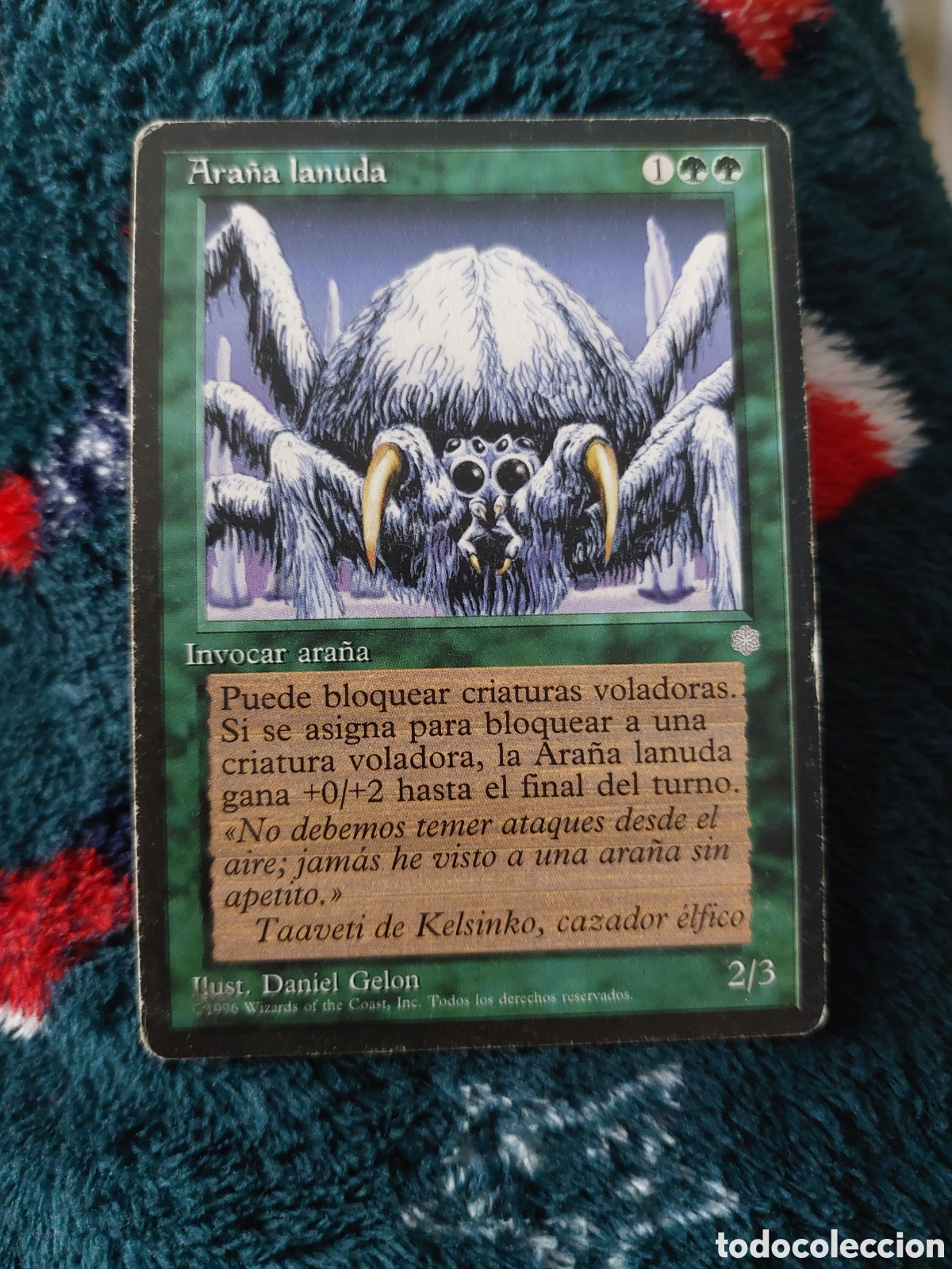 Coleccionismo: ARA&Ntilde;A LANUDA - INVOCAR ARA&Ntilde;A - MAGIC THE GATHERING ILUST. DANIEL GELON