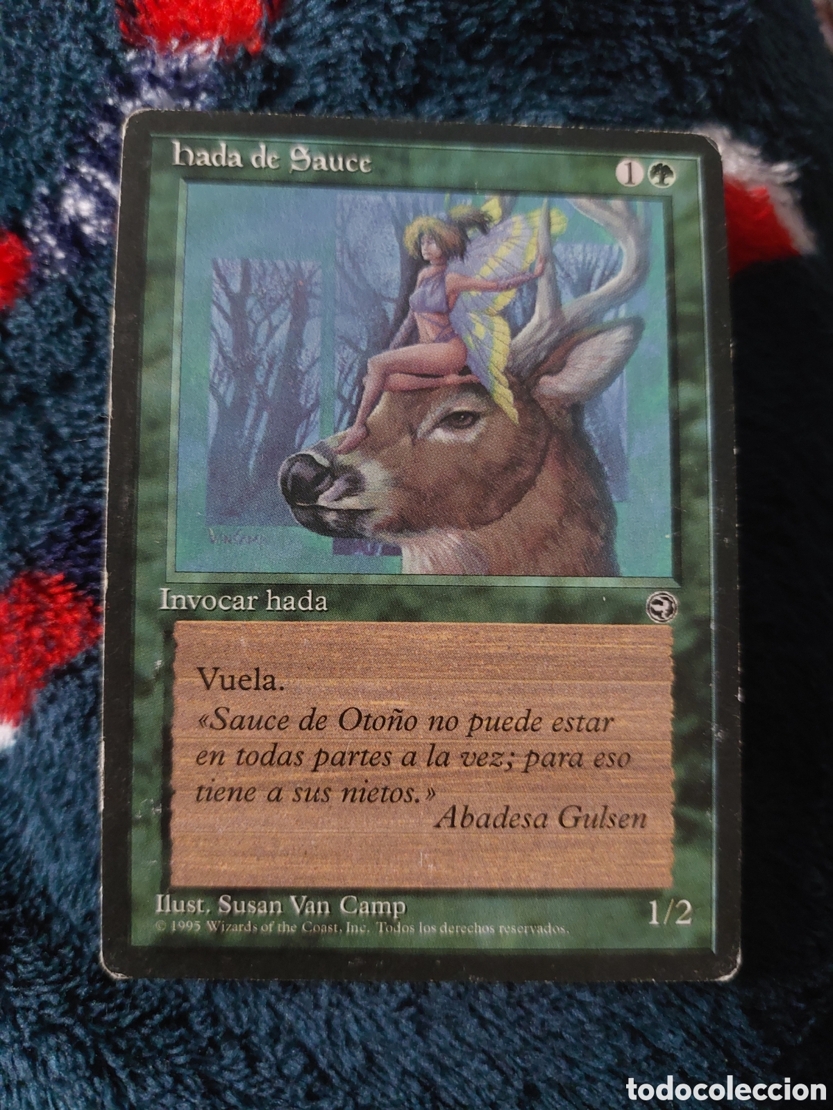 Coleccionismo: HADA DE SAUCE - INVOCAR HADA - MAGIC THE GATHERING ILUST. SUSAN VAN CAMP