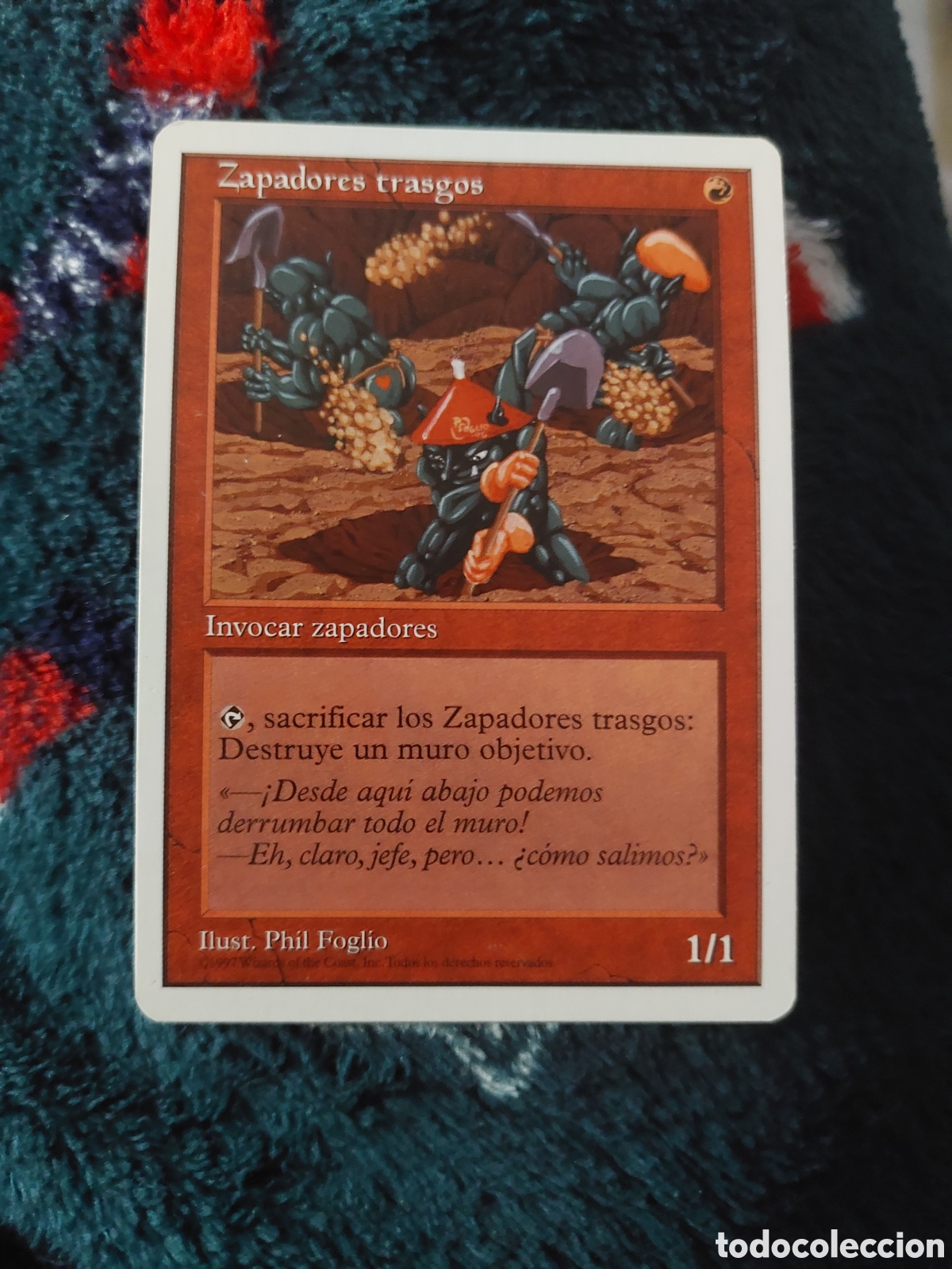 Coleccionismo: ZAPADORES TRASGOS - INVOCAR ZAPADORES - MAGIC THE GATHERING ILUST. PHIL FOGLIO