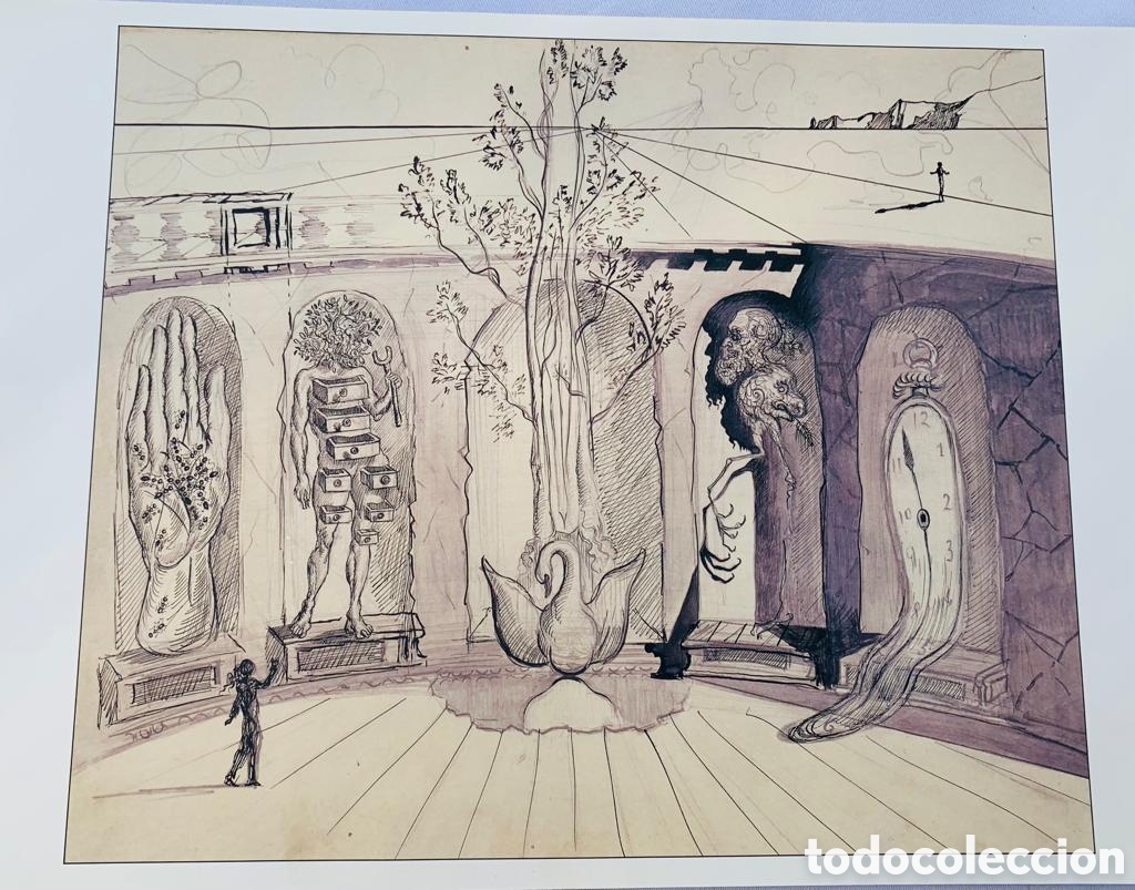 Coleccionismo: L&aacute;mina Dali &Iacute;ntimo a&ntilde;o 2003 - Foto 1