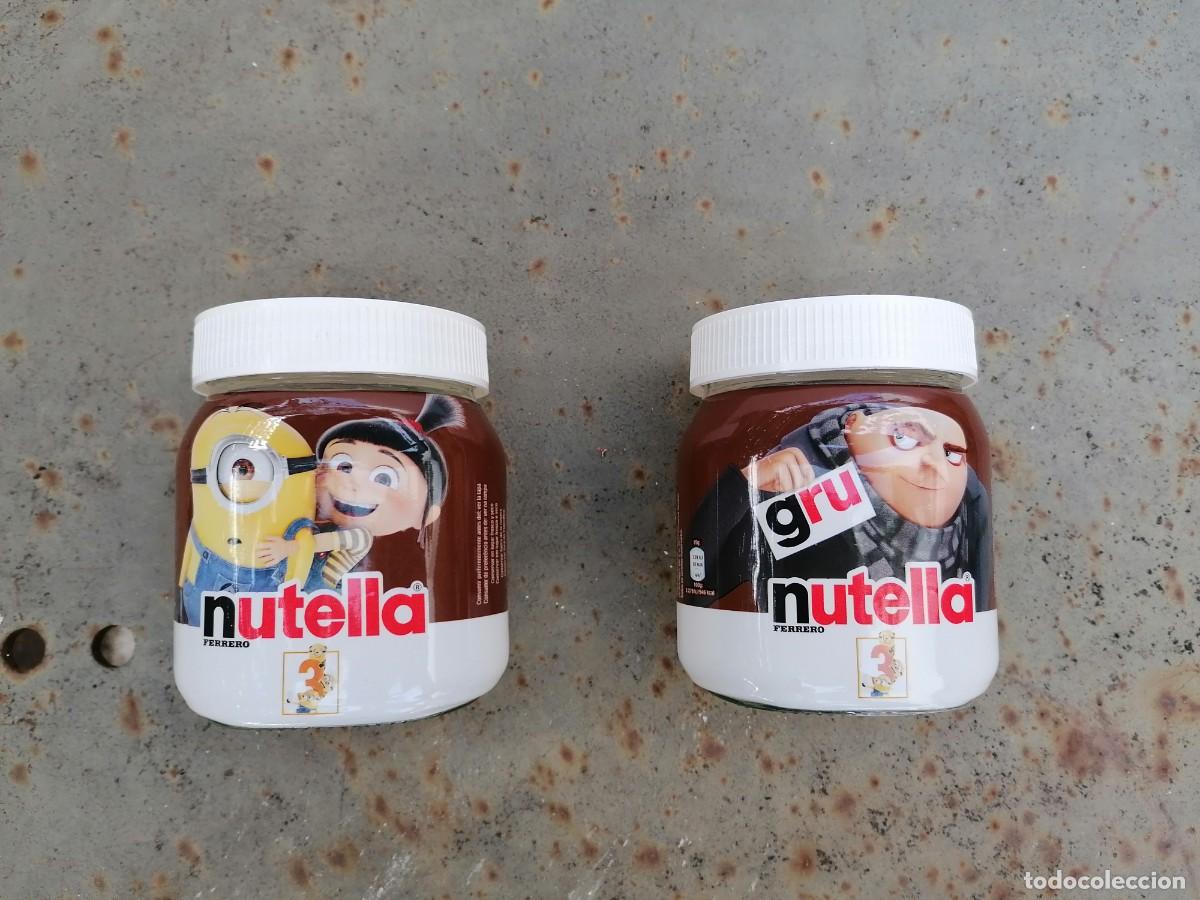 Coleccionismo: Dos Frascos de Nutella Minions - Foto 1