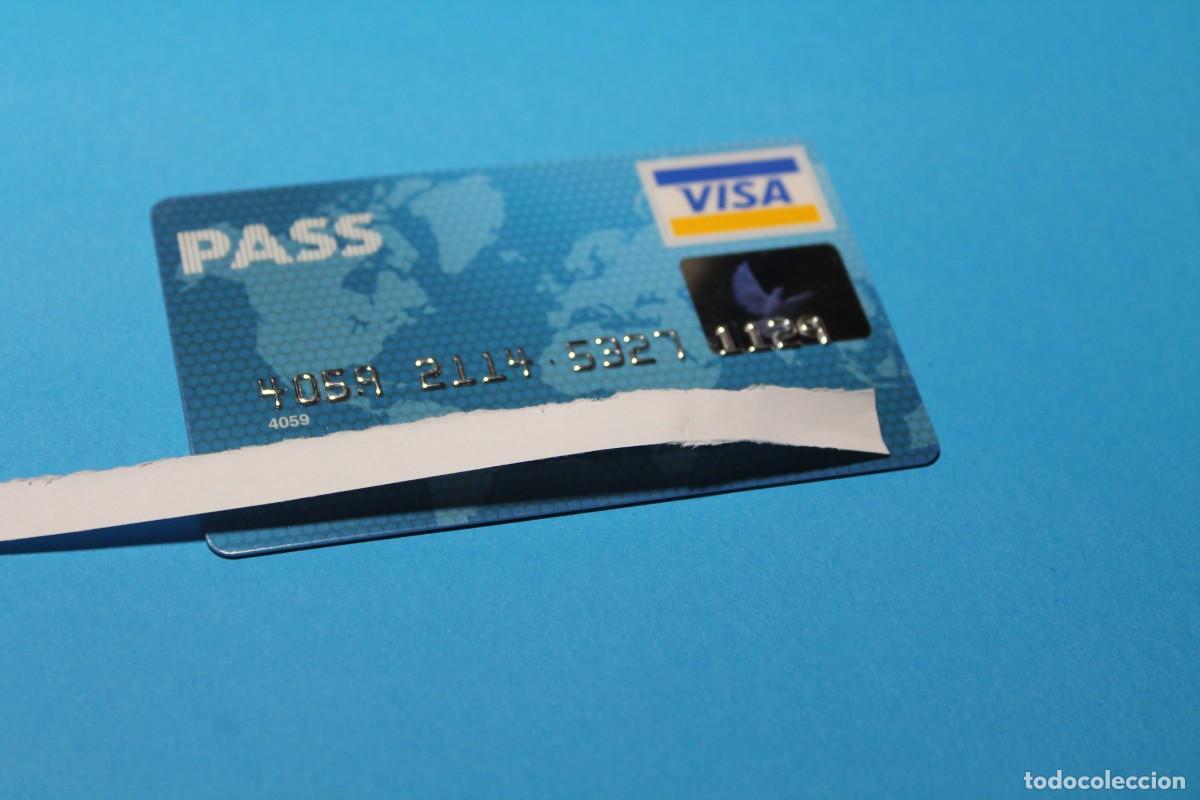 Coleccionismo: TARJETA DE CREDITO. VISA PASS. A&Ntilde;O 2005. EMITIDA POR CARREFOUR.