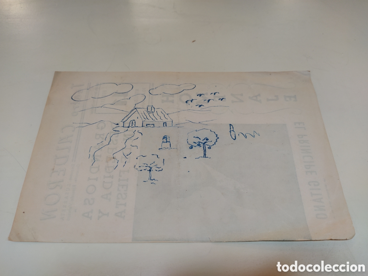 Coleccionismo: El Principe Gitano. Programa folleto Teatro Calder&oacute;n (Madrid). - Foto 2