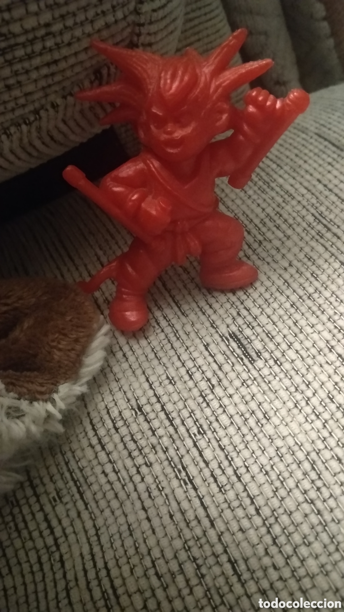 Coleccionismo: Figura Son Goku de hace a&ntilde;os bien conservada